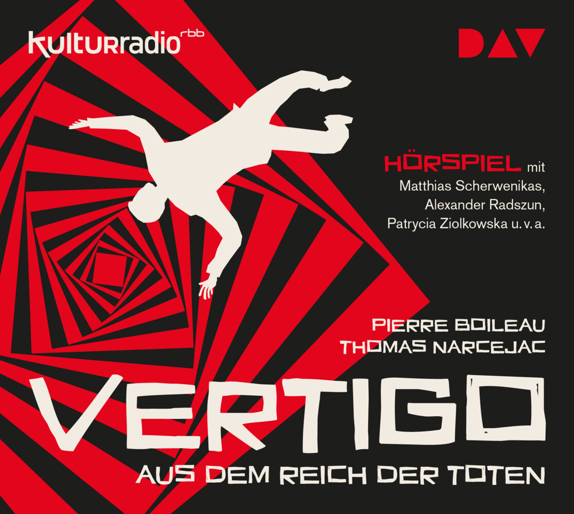 Thumbnail - Vertigo. Aus Dem Reich Der Toten, 1 Audio-cd | Pierre Boileau (u. A.)