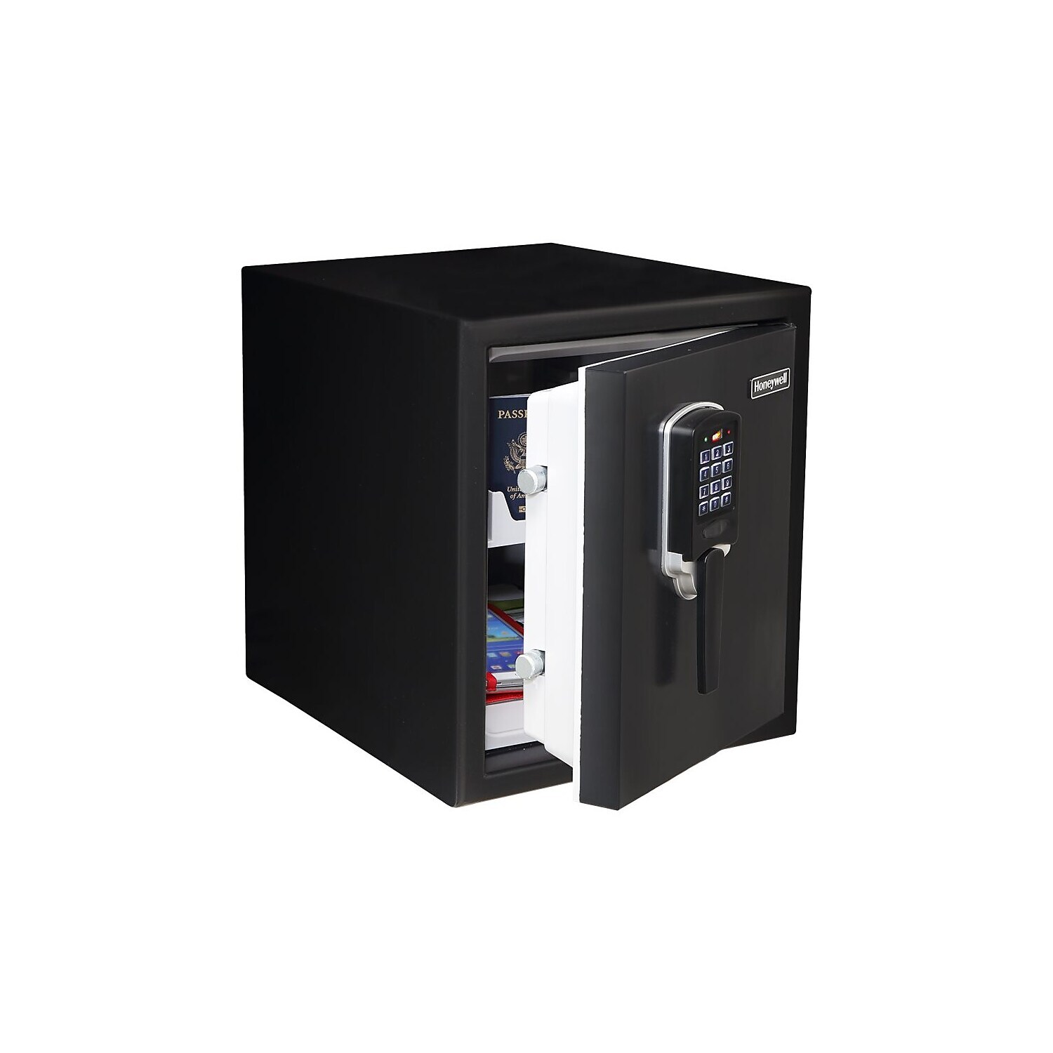 Honeywell Digital Security Steel Fire/Waterproof Safe with Keypad w/Key Lock 0.9 eBay