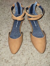 Dr scholls memory foam brown flats 6.5