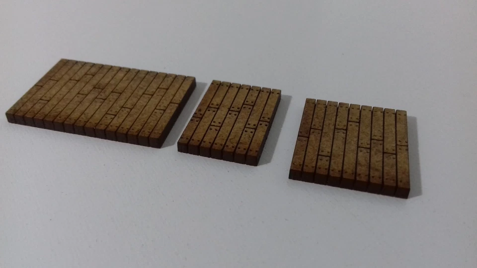 Laser Cut OO Gauge Railway Track Foot or Barrow Crossing Pack of 5 Crossings - Image 4 of 4