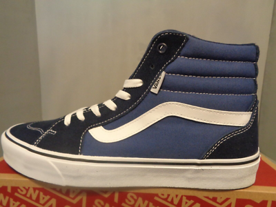 NWT Men’s Filmore Hi Suede Canvas Navy Vans Men main image 3