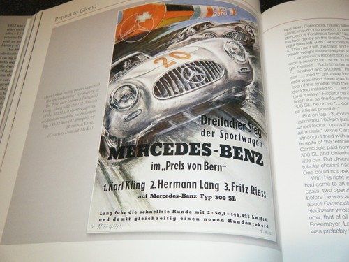 BOOK MERCEDES 300 SL ACKERSON CARRERA PANAMERICANA MILLE MILLE JUAN FANGIO - Picture 7 of 11