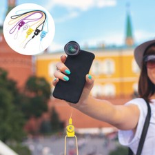 5 PCS Phone Lanyard Neck Strap Detachable Camera for Keys Buckle
