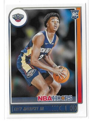 TREY MURPHY III 2021-22 Panini NBA Hoops Base Rookie Card RC