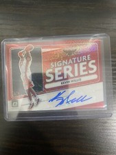 2020-21 Panini Donruss Optic Signature Series Choice Red Prizm Kevin Willis Auto