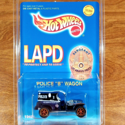 Hot Wheels LAPD Limited Edition Police 