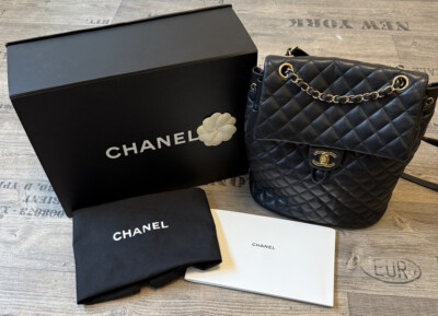 Chanel Urban Spirit Rucksack Backpack Small schwarz Fullset / sehr gut
