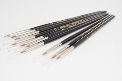 Corel PN331-00 Pinsel Reine Rotmarder Spitze Rund N.00 für Modell (1pz)