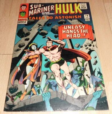 Tales to Astonish (1959-1968 1st Series) #76....Published Feb 1966 by Marvel