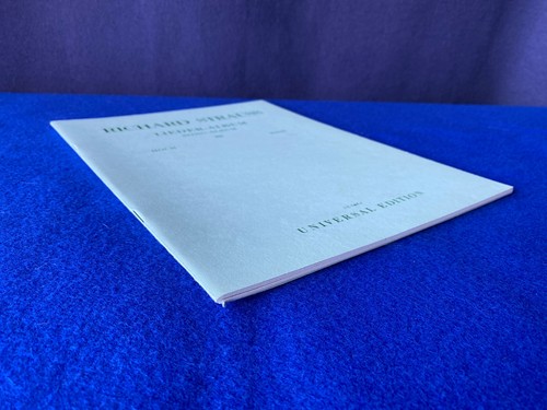Richard Strauss LIEDER ALBUM III für Hohe Stimme mit Klavierbegleitung UE. 5465a - Bild 4 von 12