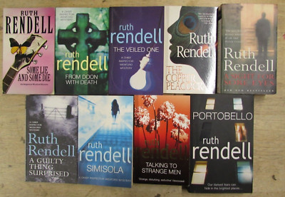 9 CAPTIVATING SELECTION OF BOOKS by RUTH RENDELL ** PAPERBACK **