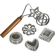 Norpro 3286 Rosette/Timbale - 7 Piece Set