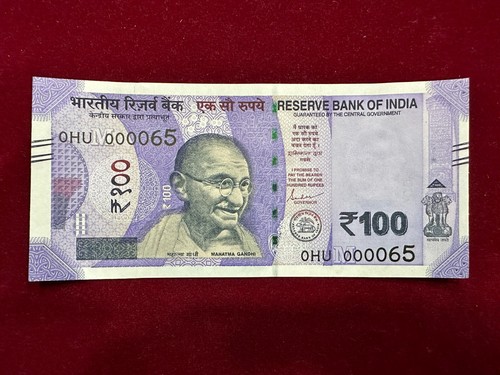 2022 India, 100 Rupees Shaktikant Das, Letter-M, Pick 112, UNC