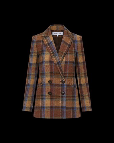 Veronica Beard Oria Wool Dickey Blazer