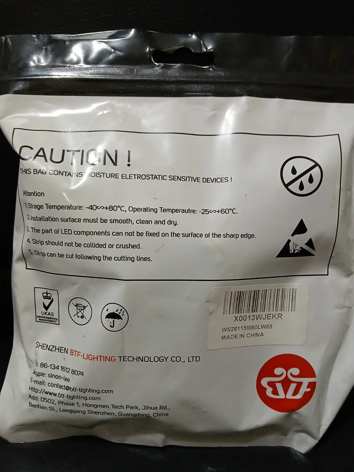 LED Strip BFT Lighting 4-PIN 22awg Wire 5 Meters- 16ft - Image 3 of 4