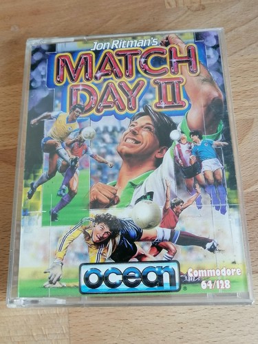 Commodore 64/128 Game (Tape) - Match Day II - 1987 - Working! - Picture 1 of 12