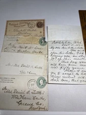 1873 DANIEL S TUTTLE Episcopal Bishop Salt Lake City UTAH Letter to Parents Lot