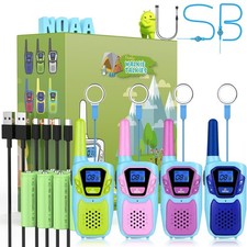 Topsung Walkie Talkies for Kids Long Range Walkie-Talkie for Adults Rechargea...