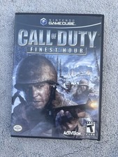 Call of Duty Finest Hour (Nintendo GameCube, 2004) CIB Complete Manual - Tested