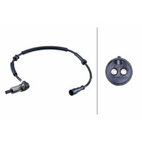 Hella 6PU 358 252-711 Sensor, Raddrehzahl FüR Renault, Hinterachse Links