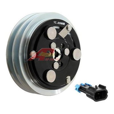 Compressor Clutch for OE Sanden 132mm 12V 2 Wire Fem Body with Male Pins