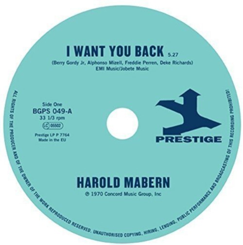 Harold Mabern I Want You Back (винил) 7-й сингл (ИМПОРТ ИЗ Великобритании)