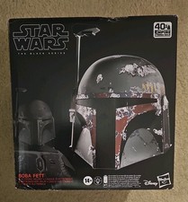 STAR WARS Hasbro Black Series Boba Fett 40th Anniversary Helmet New and Sealed