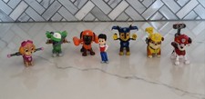 Paw Patrol Action Pack Pups Complete 7 Piece Set With Playmat