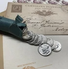 (1) Mercury Dime from OBW Roll Estate Lot  ✯ GEM BU Choice ✯ MS 90% Silver