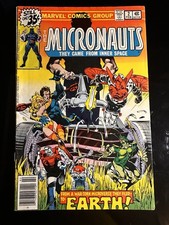 Micronauts #2 - (1979) Marvel Comics Newsstand - VF