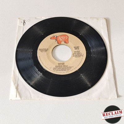 frankie valli - grease 7'' vinyl record VG
