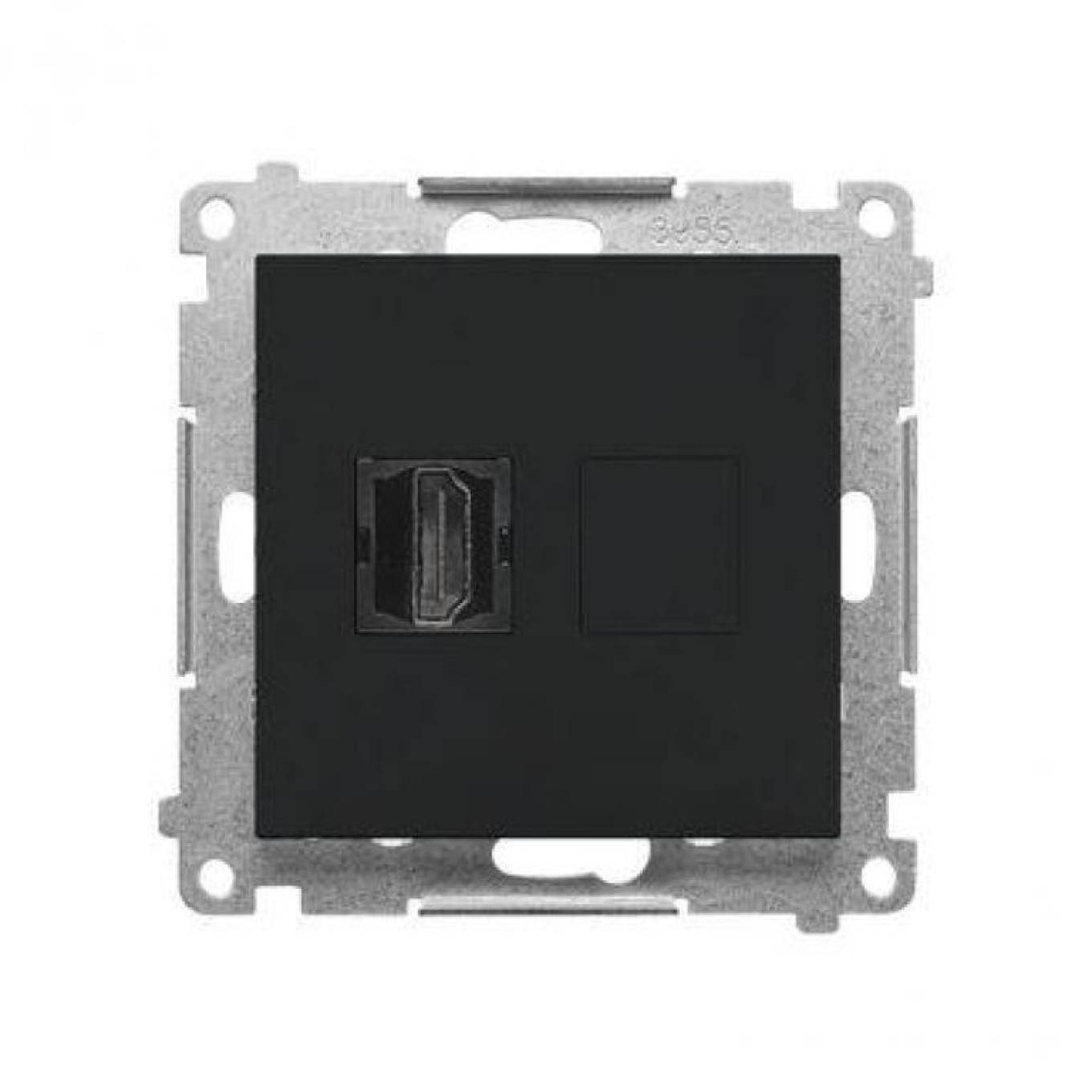 Simon 55 HDMI female (module) matte black TGHDMI.01/149