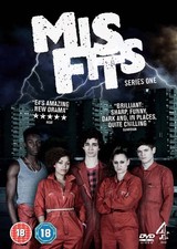 Misfits: Series 1 DVD Robert Sheehan Iwan Rheon Lauren Socha UK IMPORT 