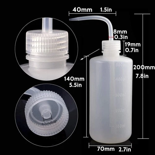 3 PCS Tattoo Bottle Squeeze Wash Bottle Convenient Green Soap Supply Wash Tat... image 4