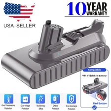 25.2V For Dyson V11 Replacement 8.0Ah Battery SV15 Click-in Type or Filters new