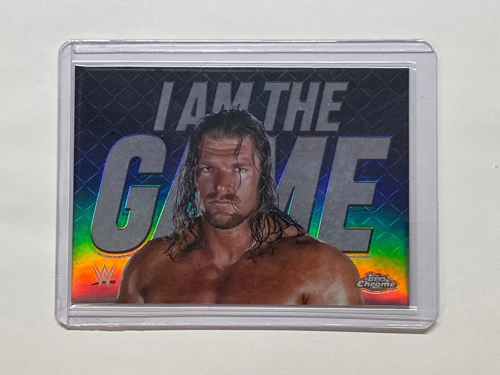 2025 Topps Chrome WWE Triple H Persona I Am The Game P-TH