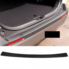 Rear Bumper Protector Scuff Pad Door Sill Guard Trim for Toyota RAV4 2019-2025