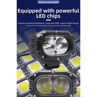 Eurowagens 20W LED Oval Arbeitsscheinwerfer FüR Off Road Pkw Motorrad Lkw