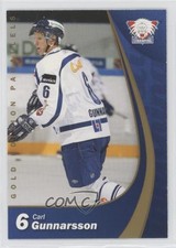 2006-07 Card Cabinet SHL Elitset Gold Edition Parallel Carl Gunnarsson #205 5ui