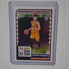 2023-24 Panini Haunted Hoops Rising Stars Brandin Podziemski #297 Warriors