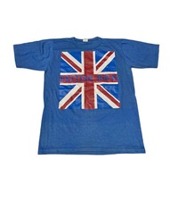 Vintage British Rock Ringer T-shirt M 