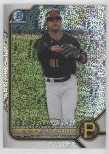 2022 Bowman Chrome Prospects Speckle Refractor /299 Nick Gonzales #BCP-77 04qn