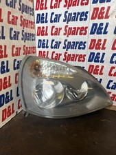 Renault Clio Headlight Mk2 Hatchback 2001-2005 Black Headlamp Drivers Side Right