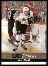 2013-14 Upper Deck UD Canvas Kristopher Letang Pittsburgh Penguins #C157