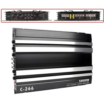 5800W 4-Channel Car & Truck Stereo Audio Amplifier Power Amp System