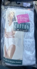 NOS 90s 1999 Hanes Her Way 3 Pack Cotton Briefs Panties Underwear - Size 7