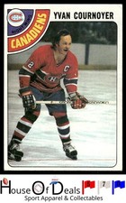 1978-79 Topps #60 Yvan Cournoyer Montreal Canadiens NHL Hockey Card