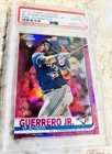 2019 Topps Chrome Pink Rookie Card, PSA 10 Vladimir Guerrero Jr. Blue Jays