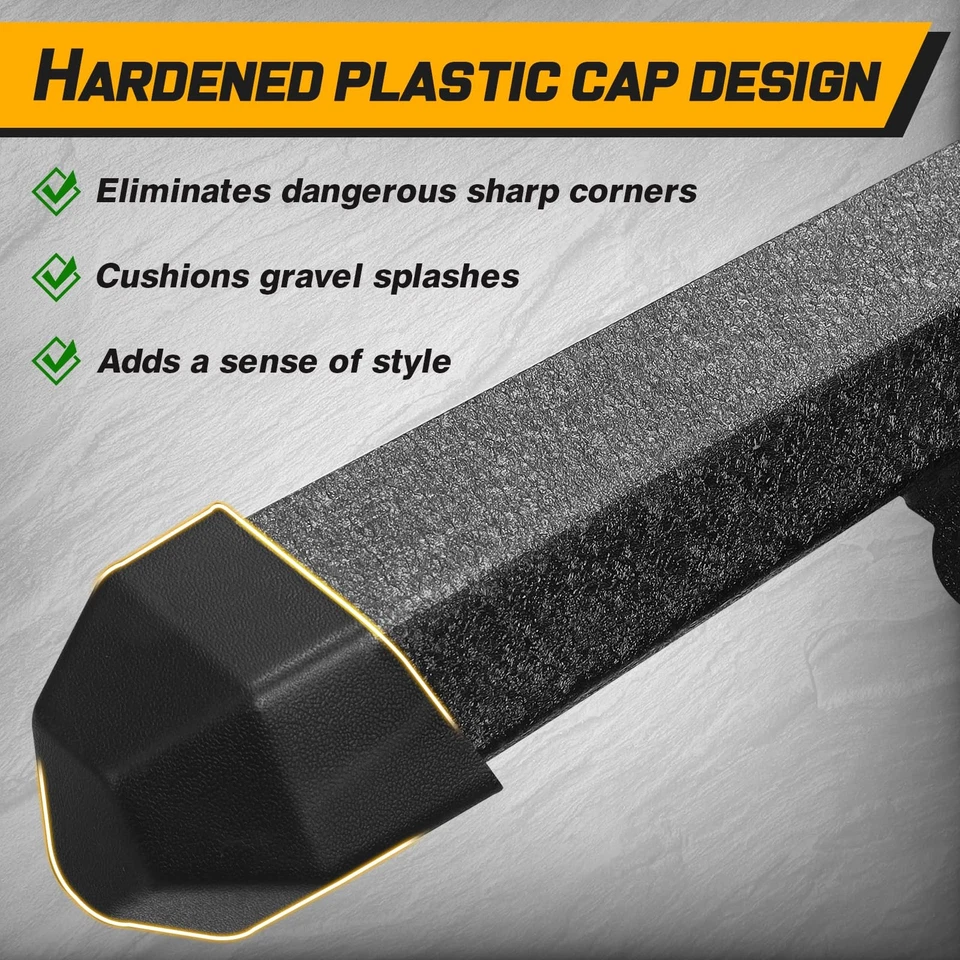  Running Boards Side Steps Compatible with 2005-2025 Nissan Frontier Crew Cab. - Image 4 of 4