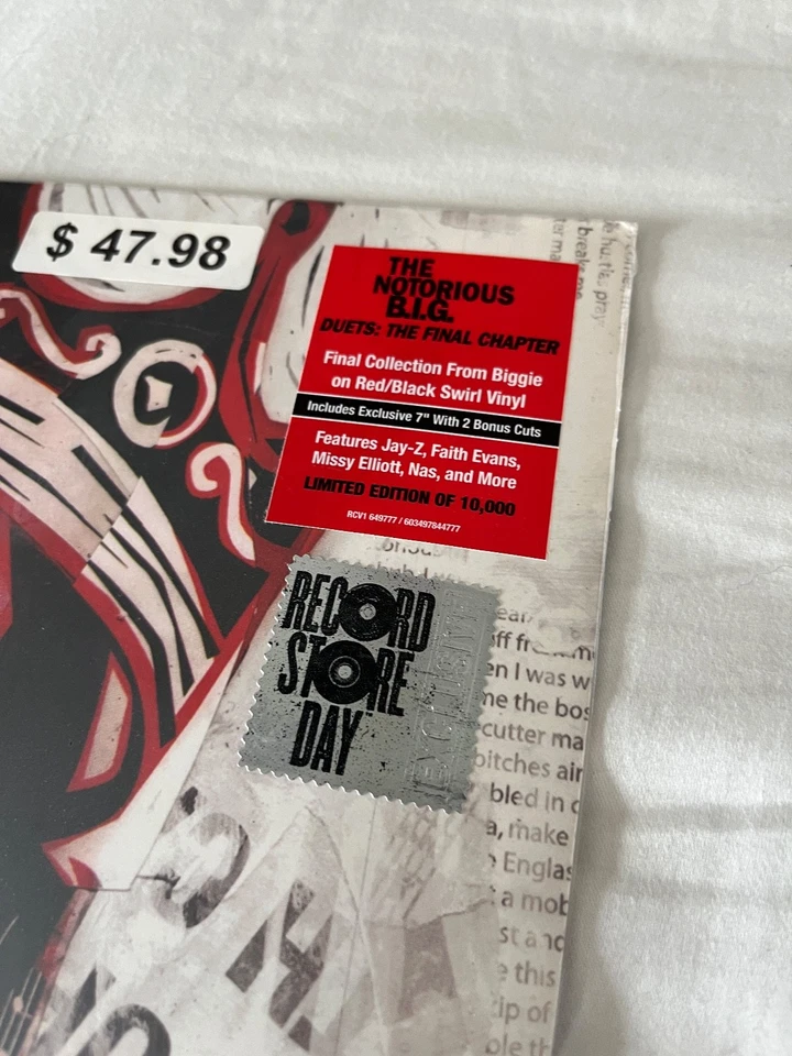 SEALED The Notorious B.I.G. – Duets: The Final Chapter 2LP + 7" [RSD, Ltd Ed] - Image 2 of 3
